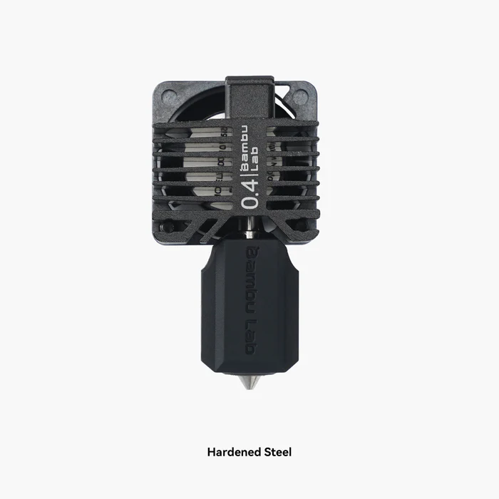 Bambu Lab P1/X1 Series Complete Hotend Asembly Hardened Steel Nozzle - 0.4mm - FAH001-P